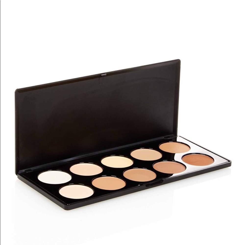 Countering face makeup platte